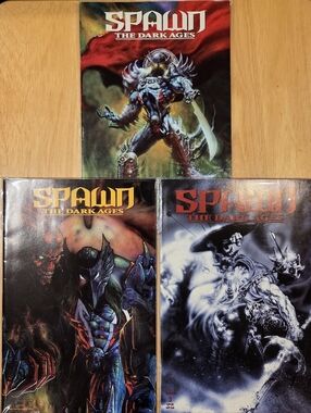 1998 Marvel Spawn "The Dark Ages" - Issues #1, #2, #3 - Comic Books (Set of 3)